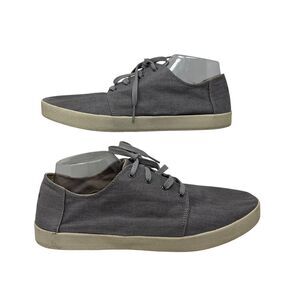 Toms Mens Payton Gray‎ Canvas Fashion Sneakers Shoes 11.5 Medium
